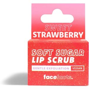 Face Facts | Sweet Strawberry Lip Scrub - 10gr - Vegan