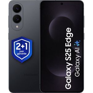 Samsung - Galaxy S25 Edge - Smartphone - Titanium Jet Black - 256GB