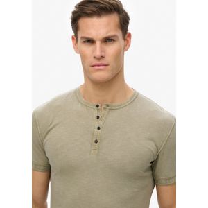 Superdry - Slub - Top - Kraagloos - Korte Mouwen
