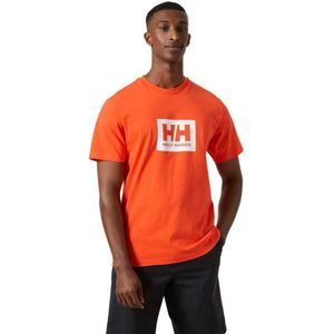 Helly Hansen Box T-shirt Met Korte Mouwen Oranje XS Man