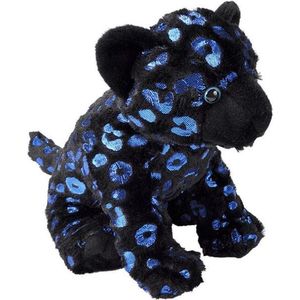 Wild Republic Knuffelpanter Junior Pluche Zwart/blauw One-size