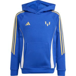 adidas Performance Pitch 2 Street Messi Hoodie Kids - Kinderen - Blauw- 176