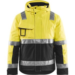 Blåkläder 4870-1987 Winterjas High Vis Geel/Zwart maat XXS