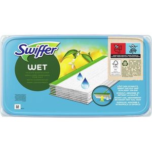 Swiffer - Vochtige Vloerdoekjes - Vloerreiniging - Navulling - 10 Doekjes