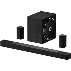 ULTIMEA Skywave X60 - 7.1.4 Professioneel Draadloos Surround Sound Systeem - Soundbar voor TV - Dolby Atmos - met Draadloze Subwoofer