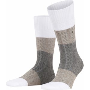 Burlington Nautical Cable Sokken Heren 21979 2000 white 40-46