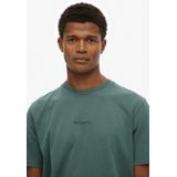 Superdry - Micro Logo - T-shirt - Losse Pasvorm - Ronde Hals - Korte Mouwen