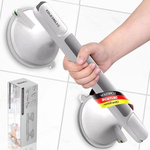 Mobiele badkamer handgrepen - draagbare mobiliteitshulpmiddelen - veiligheidshandgreep met zuignap - geen bevestiging nodig - voor kinderen ouderen gehandicapten handgreep met zuignap