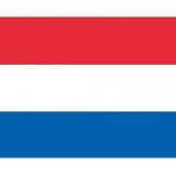 10x Binnen en buiten stickers Nederland 10 cm - Nederlandse stickers - Supporter feestartikelen - Landen decoratie en versieringen