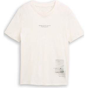 TOM TAILOR DENIM - Shirt - Zwart/Wit