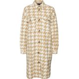 VERO MODA VMCHRISSIE LONG CHECK SHIRT GA Dames Jas - Maat XL