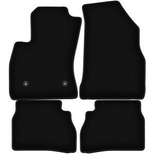 BASIC zwarte veloursmatten voor: Opel Combo D 0 (2011-2018)