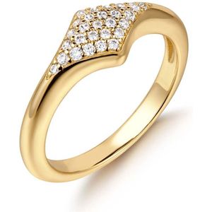 Ania Haie AH R061-05G58 Dusk Divas Dames Ring - Minimalistische ring