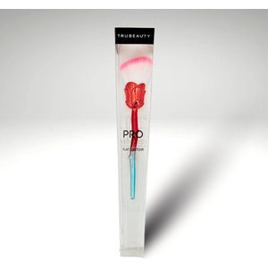 Tru Beauty Pro Metallics Foundation Kwast - Red Flower