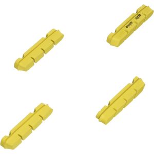 Velgremblokken Flash Pro Yellow King voor Shimano Carbon - hoogwaardige kwaliteit
