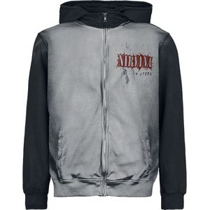 Nirvana In utero Heren Vest met capuchon - grijs/antraciet - XXL