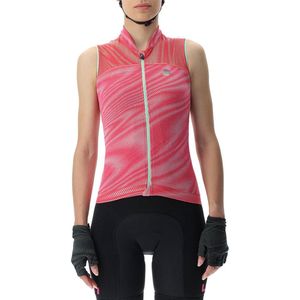 Uyn Biking Wave Mouwloos Fietstrui Roze L Vrouw