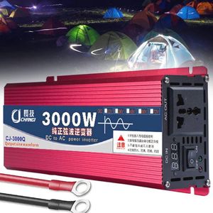 Zuivere Sinus Omvormer 220V/110V - Efficiënte DC naar AC Converter voor Vrachtwagens, RV en Boten