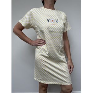 Cocodream Quality - Dames nachthemd - Maat S - Vrouwen - Rood -