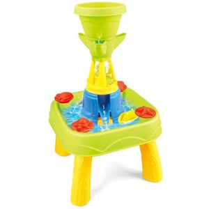 Kiddel 2 in 1 watertafel / zandtafel - activiteiten tafel - educatief speelgoed voor buiten & binnen - Kinderspeelgoed jongens & meisjes vanaf 3 jaar, buitenspeelgoed & binnenspeelgoed cadeau