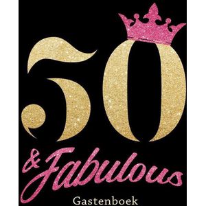 50 & Fabulous - Gelukkige 50e Verjaardag Gastenboek 1970 Geboren