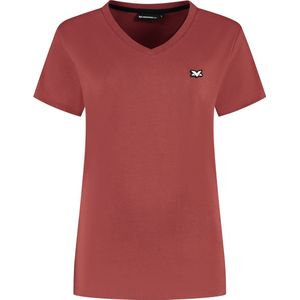 Max Verstappen - MV T-shirt - Burgundy - Dames