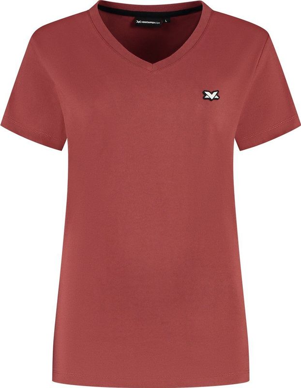 Max Verstappen - MV T-shirt - Burgundy - Dames