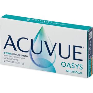Acuvue Oasys Multifocal - Weeklenzen - 6 Lenzen - Silicone Hydrogel Multifocale