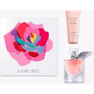Lancôme La Vie Est Belle Giftset - 30 ml eau de parfum spray + 50 ml showergel - cadeauset voor dames