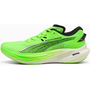 PUMA - deviate nitro 3 hyrox - Running schoen nt heren - Groen