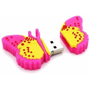 Vlinder usb stick 16gb -1 jaar garantie – A graden klasse chip