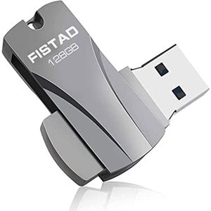 USB Stick 128 GB - Waterdichte en Snelle Flash Drive voor School, Kantoor en Laptop