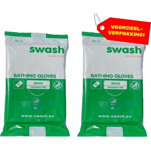 2x Swash Washandjes Parfumvrij 5-pack - Voordeelverpakking!