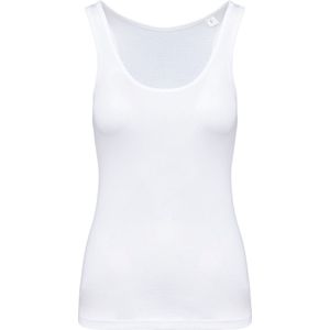 Tank Top Dames M Kariban Mouwloos White 100% Katoen