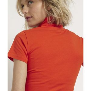 TerStal Dames / Vrouwen Pescara Basic Top Met Col En Korte Mouw In Maat XL