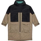 Quiksilver Full Rig Poncho Jas Bruin 14 Years Jongens