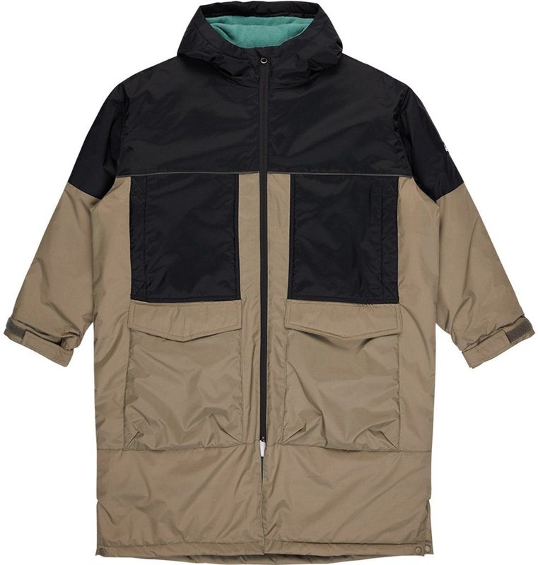 Quiksilver Full Rig Poncho Jas Bruin 14 Years Jongens