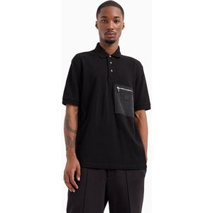 Armani Exchange Xm000087 af10366 Korte Mouw Poloshirt Zwart L Man