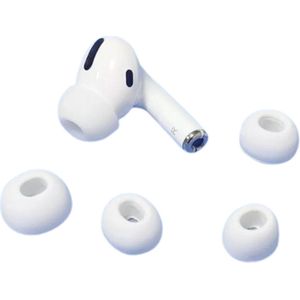 Knaak Dopjes Geschikt voor Airpods Pro 1/2 - Siliconen Oordopjes - Eartips - 3 paar - Maat: S/M/L