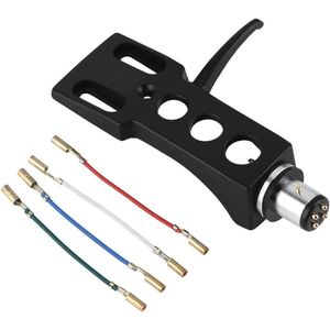 EGoods - LP draaitafel Phono Headshell Mount van zuurstofvrij koperdraad geschikt voor Turntable reparatie.