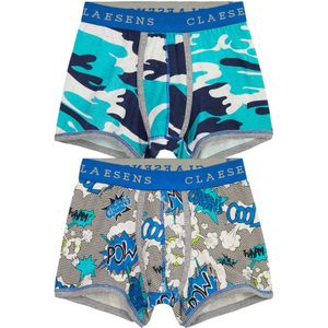 Claesen's - Boxershort 2-pack Cosmic Army - Maat: 158