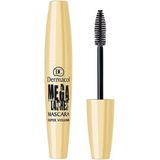 Dermacol - Mega Lashes Mascara Super Volume Mascara for volume super panoramic effect 13 ml Eye Shadow Black -
