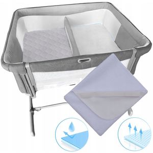 Waterdichte Matrashoes Chicco Next2me Twins - 75.5x46 cm