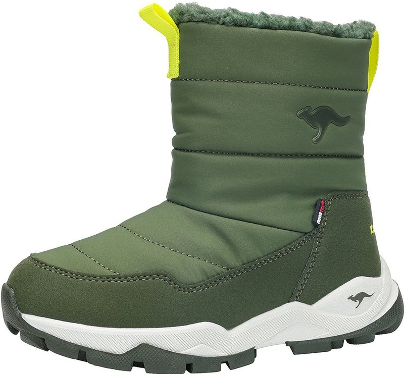 KangaROOS - K-FR Floki RTX - Winterlaarzen - Olive/Limetta