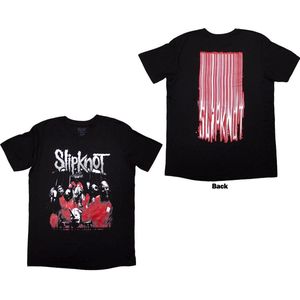 Slipknot - Stretched Barcode Heren T-shirt - L - Zwart