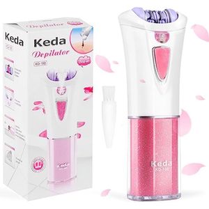Draadloze Epilator voor Dames - Voor Langdurig Gladde Huid en Ontharing van Gezicht, Lichaam, Oksels en Benen
