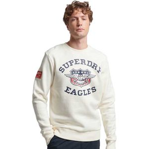 Superdry Vintage Americana Graphic Sweatshirt Wit 2XL Man