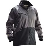 Jobman - 1191 Jacket Windblocker - Donkergrijs/Zwart - Jas - 3-laags Softshell