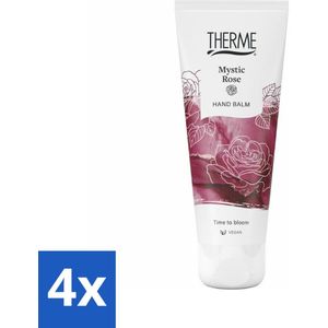 Therme - Mystic Rose - Handbalsem - Hydraterend - Verzorgend - 75ml - Voordeelverpakking - 4 stuks