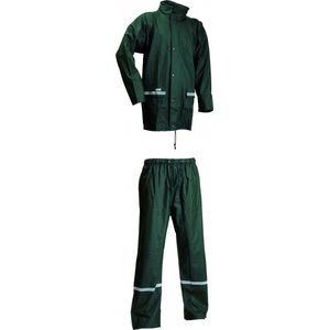 Donker groen regenpak van Lyngsøe Rainwear M